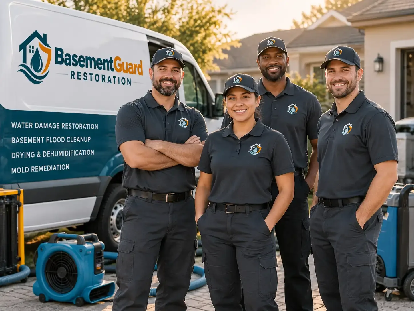 Basement Water Damage Restoration company in Covert, MI